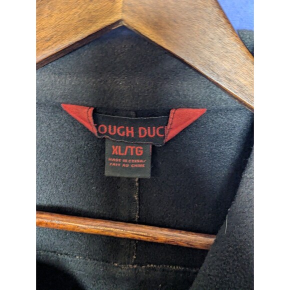 Tough Duck Brown Soft Shell Jacket Size XL Work Utility Chore Coat Outdoors - Picture 4 of 9